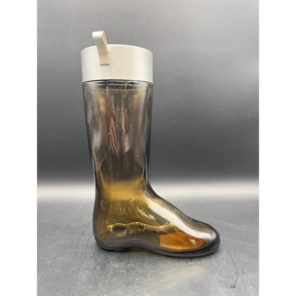 Vintage‎ Avon Leather All Purpose Lotion Boot Bottle Empty Decor 6.5
